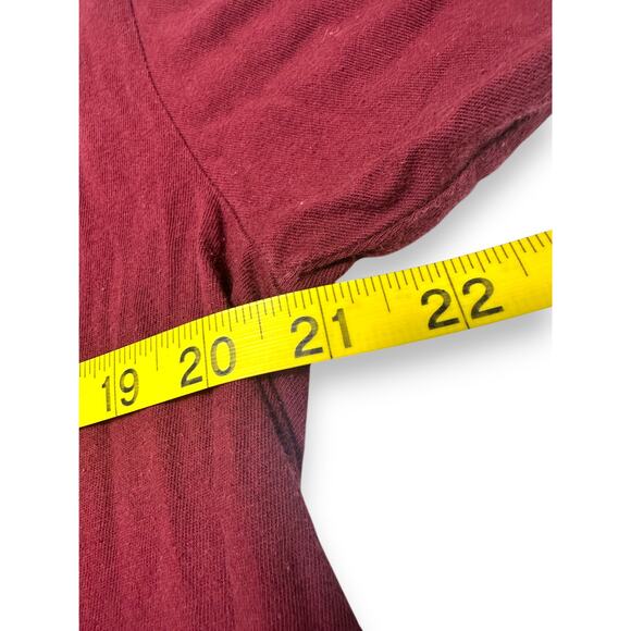 Thrasher Maroon Magazine Skateboarding Short Sleeve Size Large - Picture 4 of 7